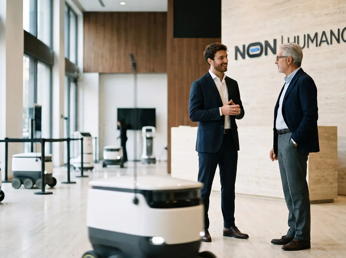 N.O.N. Humanoid showroom in Milan